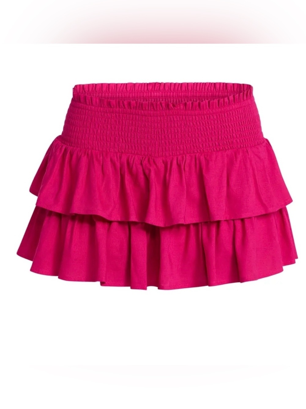 No Boundaries Ruffle Mini Skort, Women's